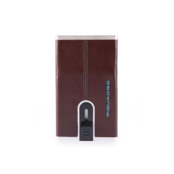 Portofel Card Holder Blue Square Barbati