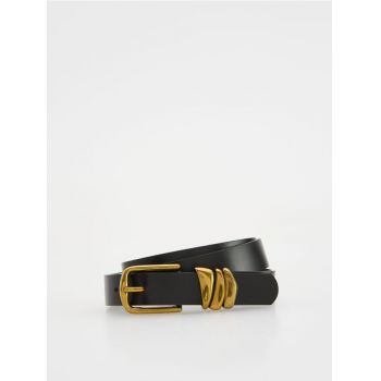 Reserved - LADIES` BELT - maro-închis