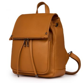 Rucsac piele naturala Jimmy coniac