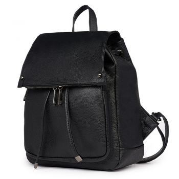 Rucsac piele naturala Jimmy negru