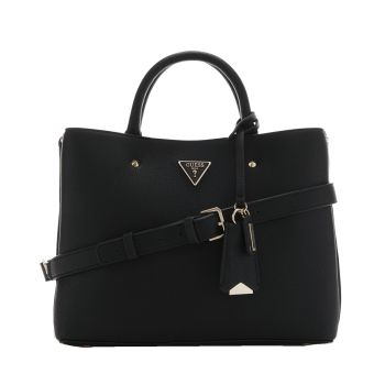 Poșetă tote femei Guess neagră cu brand logo 919POSSHWBG8778060N