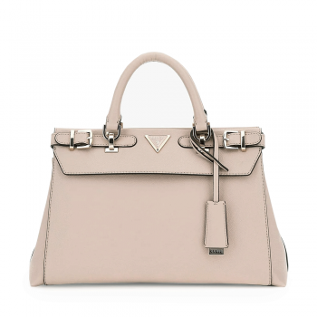 Poșetă tote femei Guess nude cu brand logo 919posshwebg951105nu