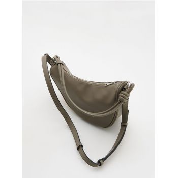 Reserved - Geantă crossbody - gri-neutru