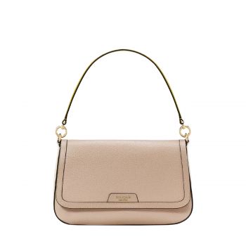 Hudson colorblocked convertible flap shoulder bag