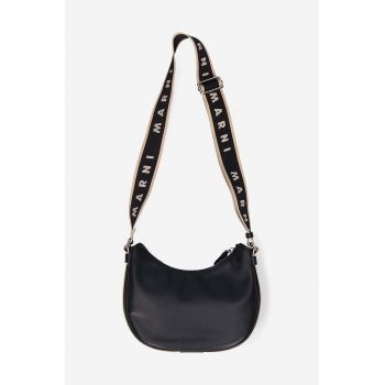 Marni poșetă de piele culoarea negru SBMP0128U0.LV589.00N99-black