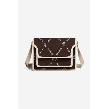 Marni poșetă culoarea bej SBMP0108A2.P4601.00M53-cream