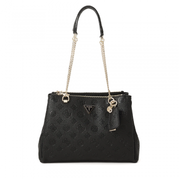 Poșetă tote femei Guess neagră cu brand logo 919POSSHWPG9349090N