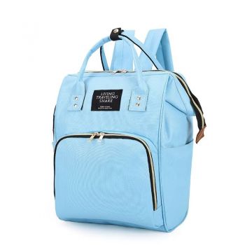 Rucsac multifunctional pentru mamici, Taisia GT3702, Albastru Rucsac multifunctional pentru mamici, Taisia GT3702, Albastru
