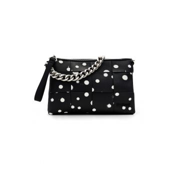 Geanta crossbody de piele ecologica cu model Geanta crossbody de piele ecologica cu model
