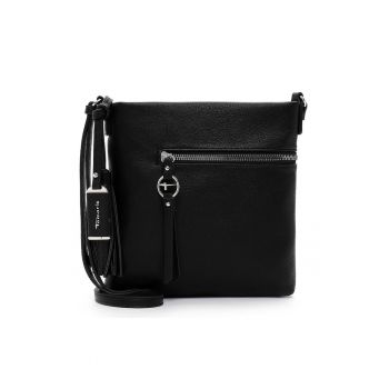 Geanta crossbody din piele ecologica cu accesoriu canaf Geanta crossbody din piele ecologica cu accesoriu canaf